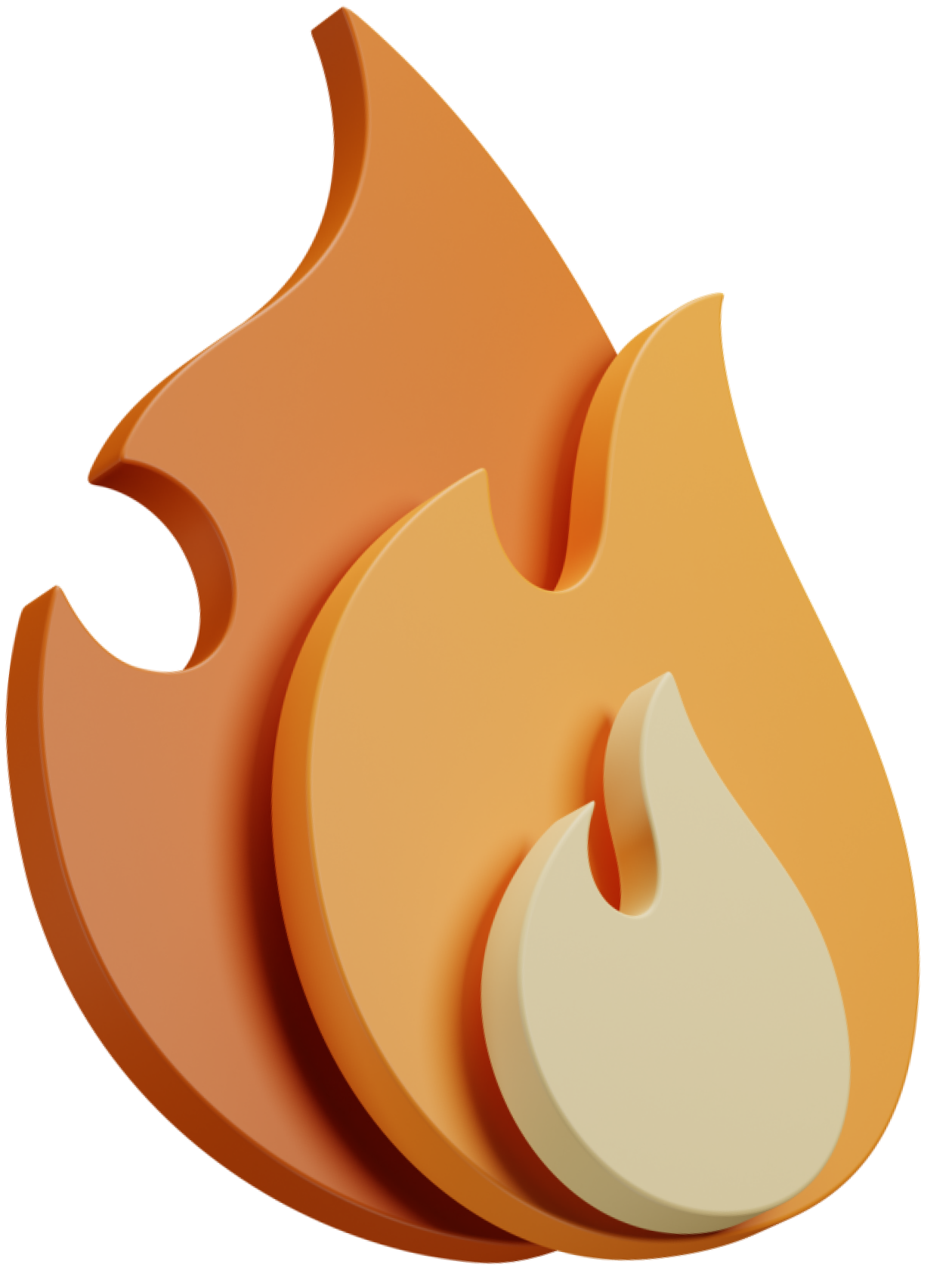 Fire 3d icon